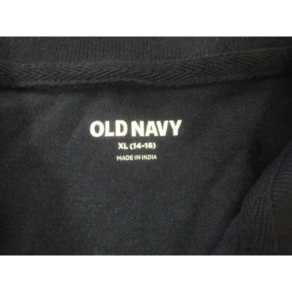 2 lot Old navy XL 14-16 navy school uniform shirt tops unisex boys girls‎ NWT